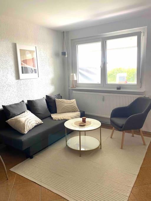 Ferienwohnung Nr. 1 Terrasse Bodden Kanu Bootssteg Zudar 외부 사진