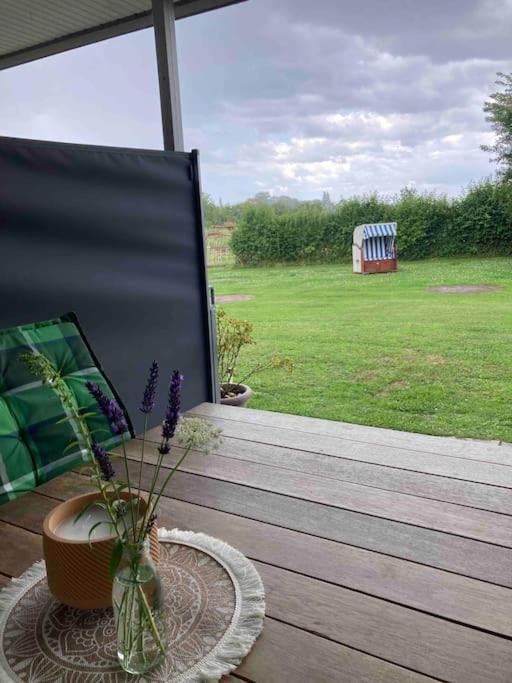 Ferienwohnung Nr. 1 Terrasse Bodden Kanu Bootssteg Zudar 외부 사진
